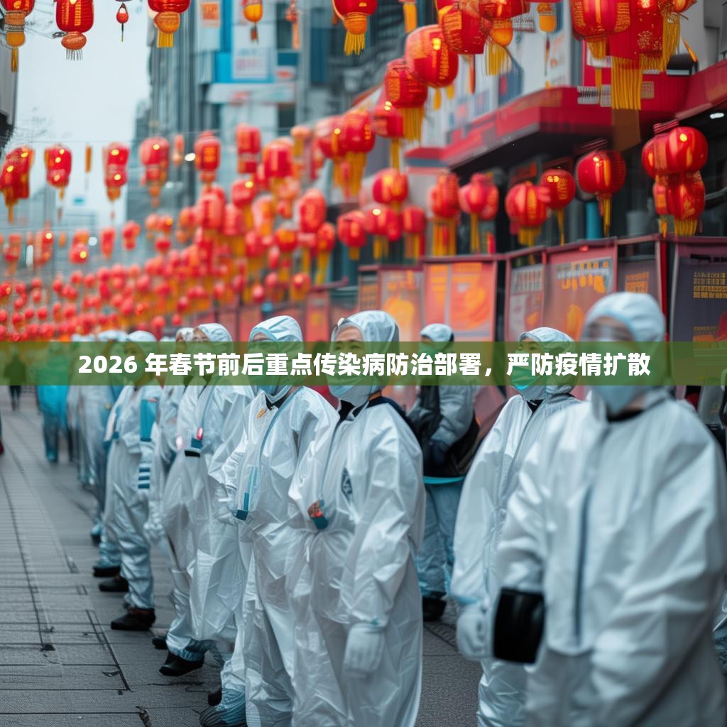 2026 年春节前后重点传染病防治部署，严防疫情扩散