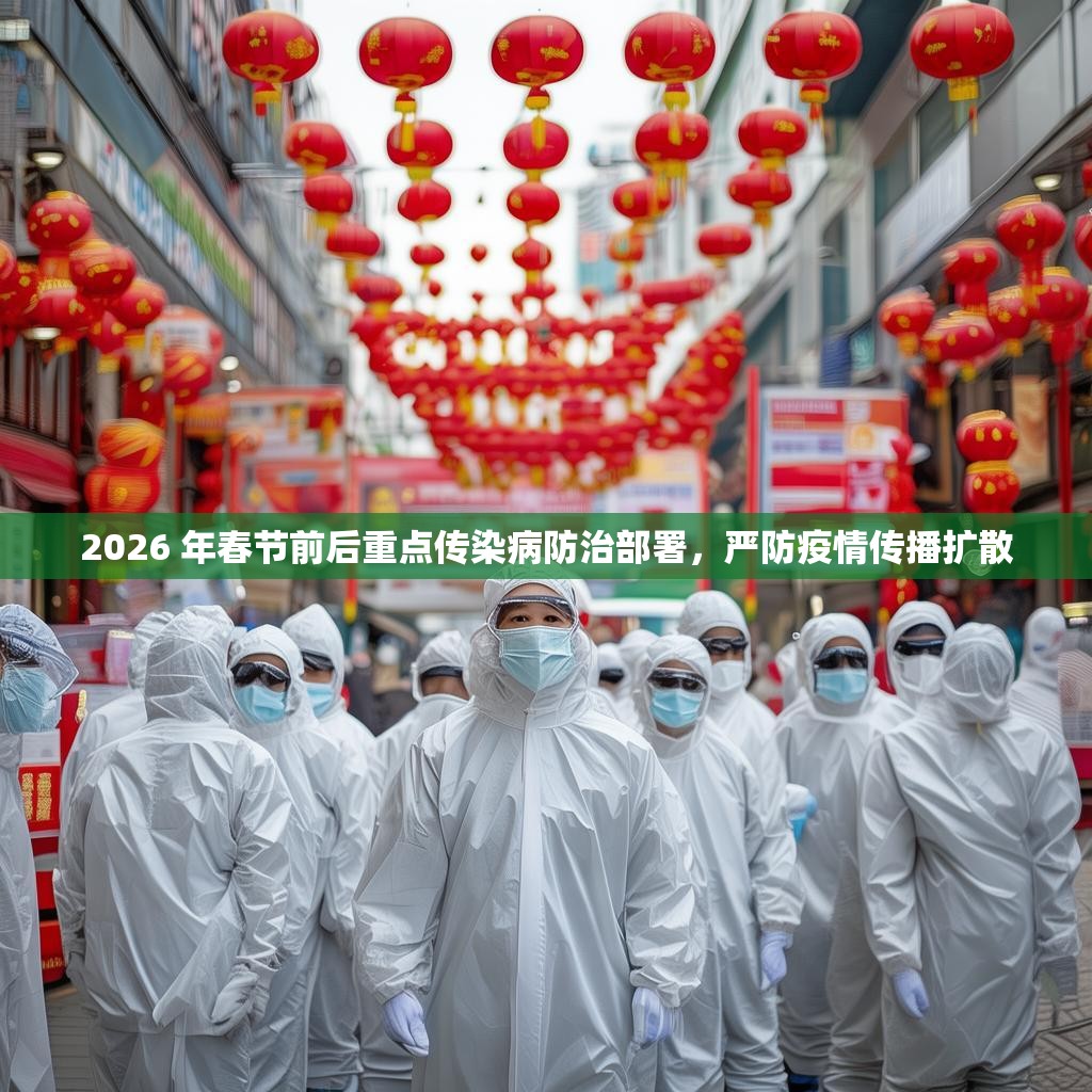 2026 年春节前后重点传染病防治部署，严防疫情传播扩散