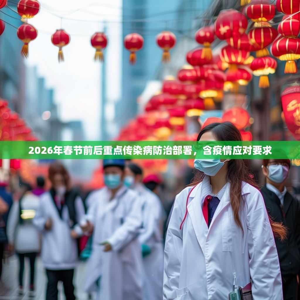 2026年春节前后重点传染病防治部署，含疫情应对要求