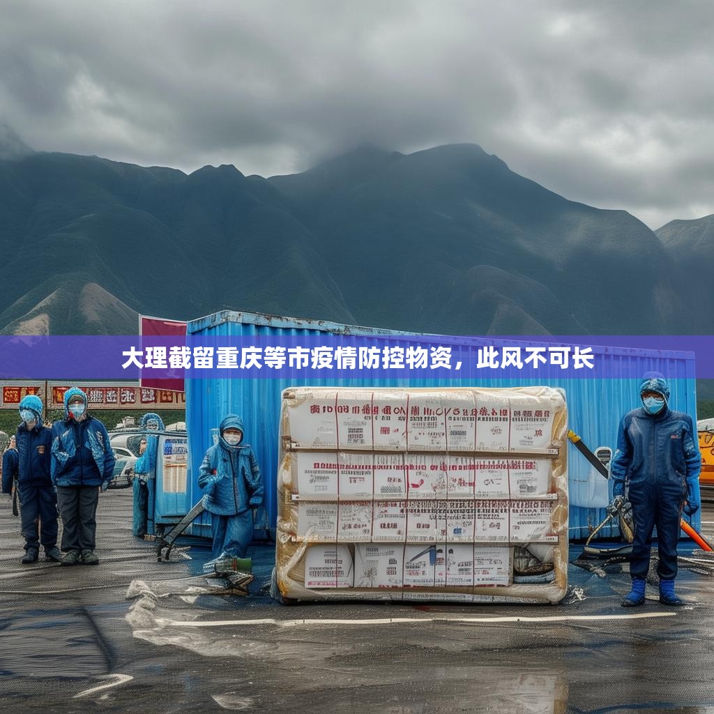 大理截留重庆等市疫情防控物资，此风不可长