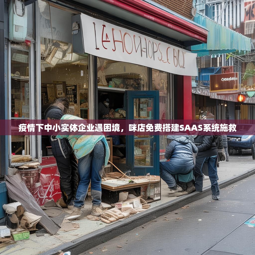 疫情下中小实体企业遇困境，咪店免费搭建SAAS系统施救