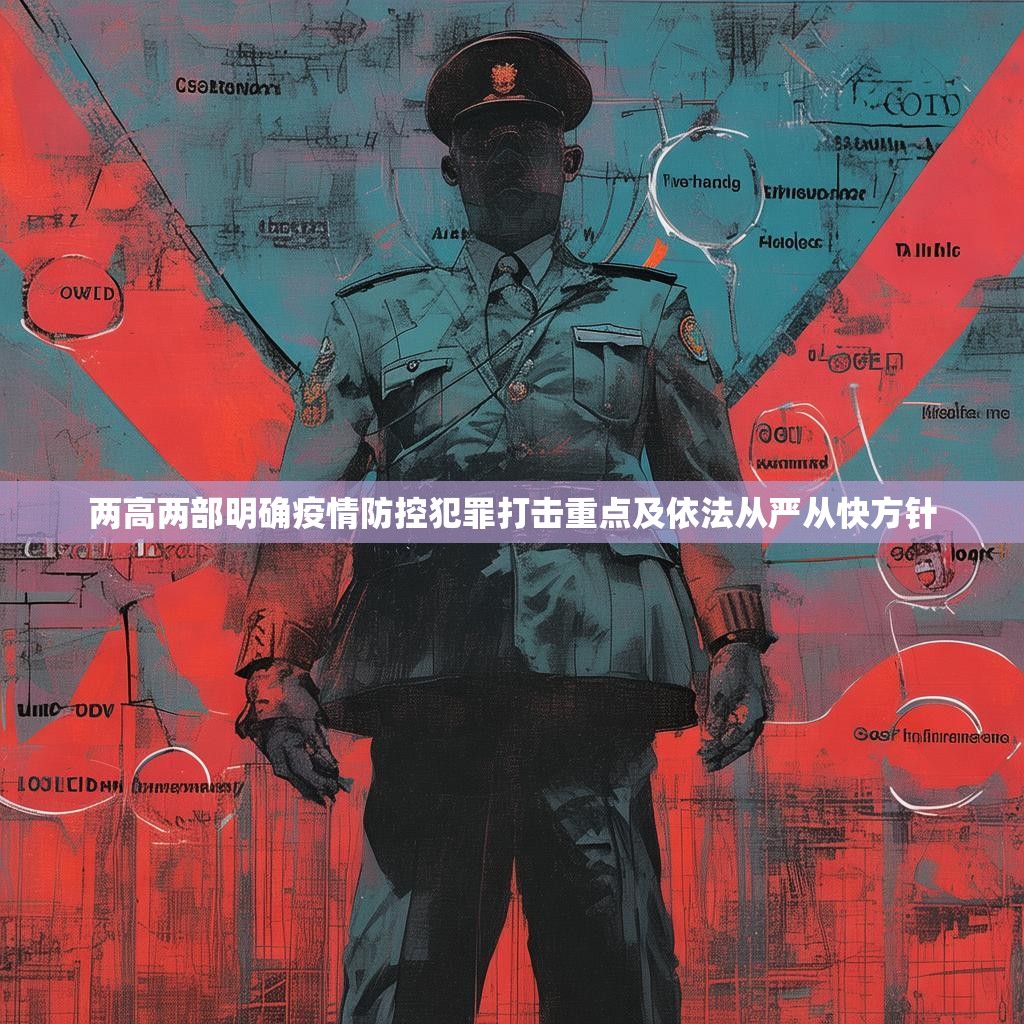 两高两部明确疫情防控犯罪打击重点及依法从严从快方针