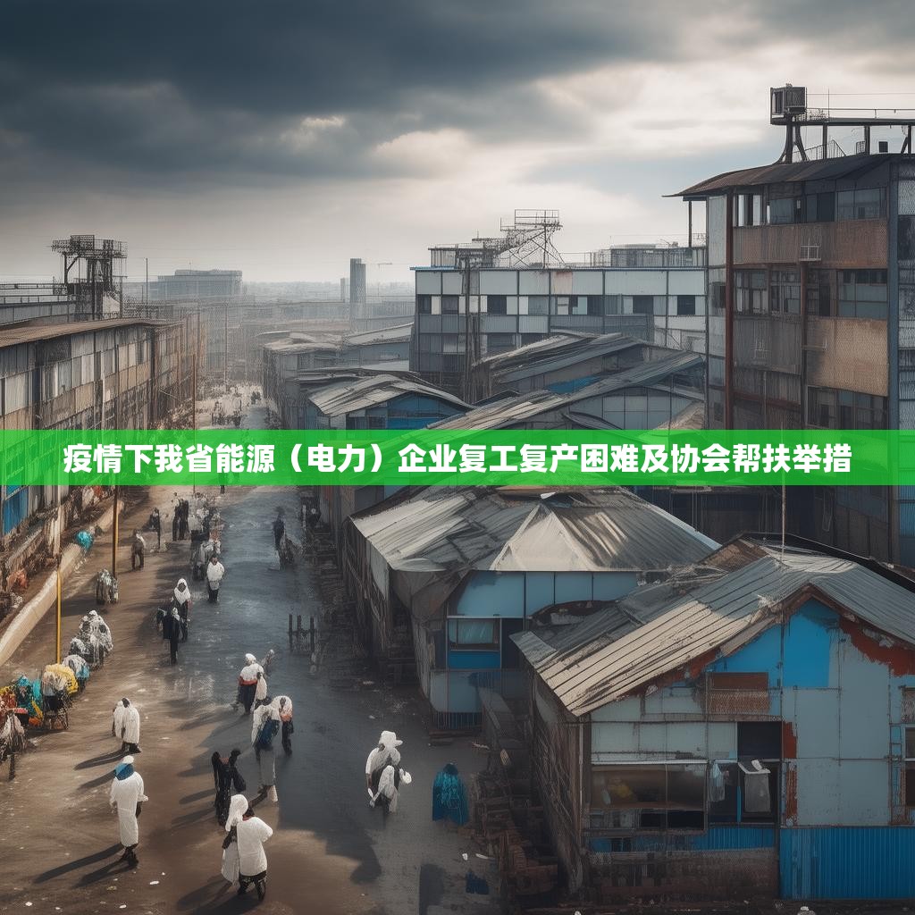 疫情下我省能源（电力）企业复工复产困难及协会帮扶举措