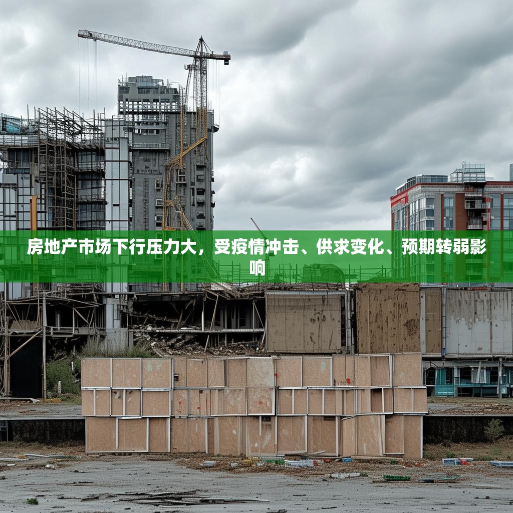 房地产市场下行压力大，受疫情冲击、供求变化、预期转弱影响