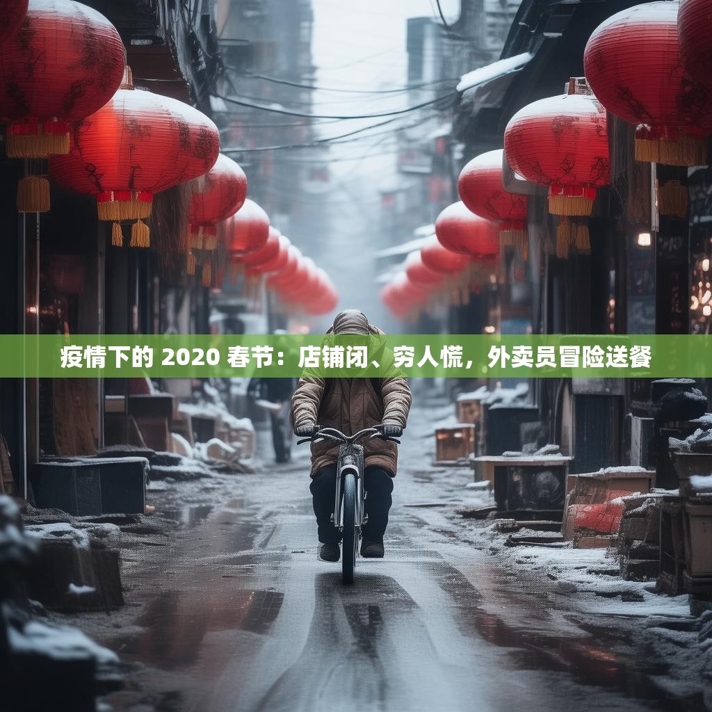 疫情下的 2020 春节：店铺闭、穷人慌，外卖员冒险送餐