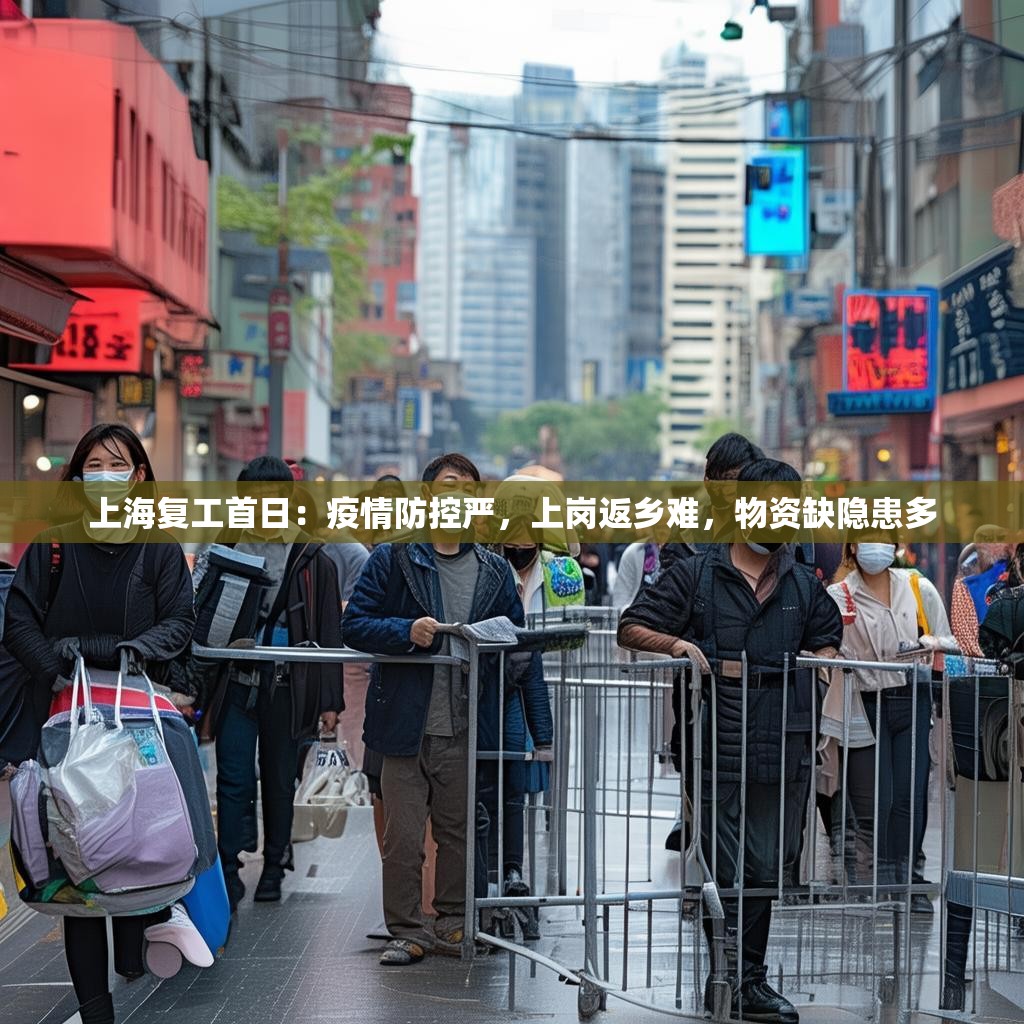 上海复工首日：疫情防控严，上岗返乡难，物资缺隐患多