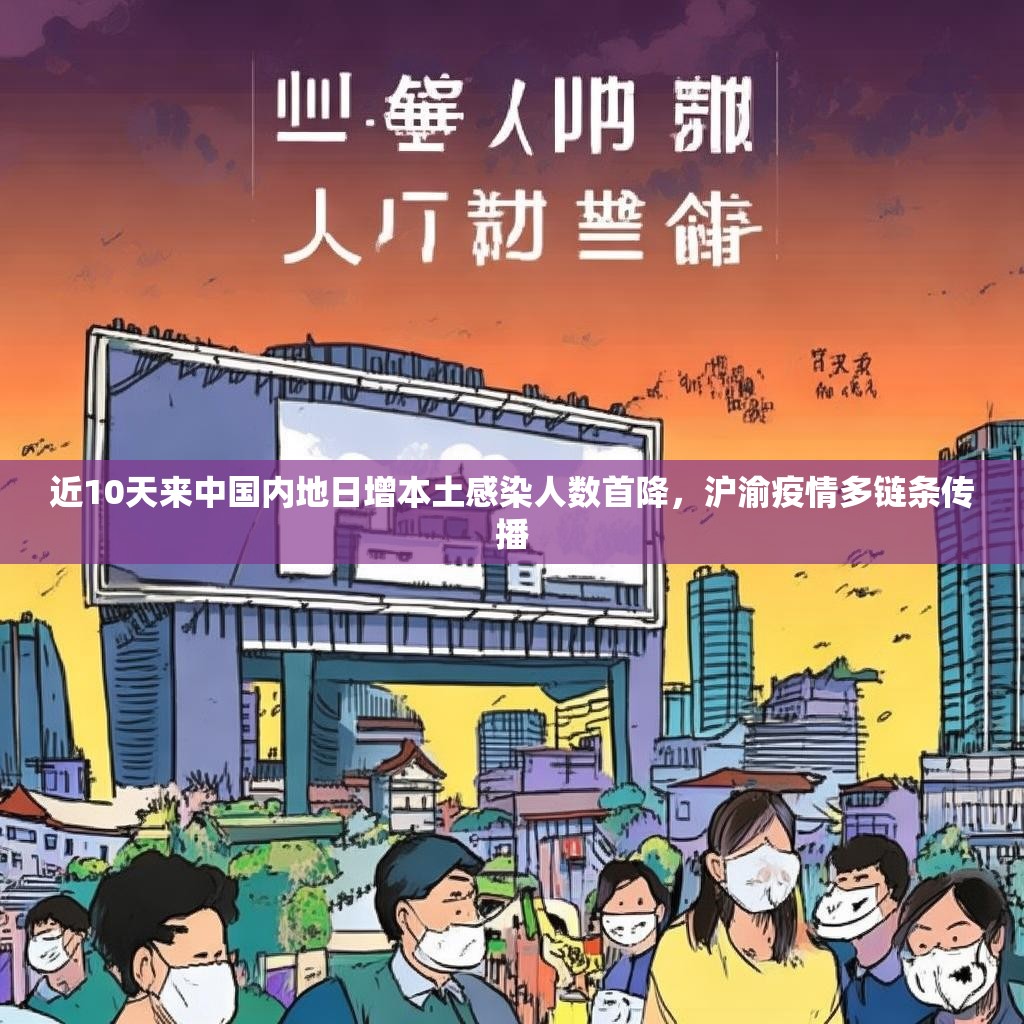 近10天来中国内地日增本土感染人数首降，沪渝疫情多链条传播