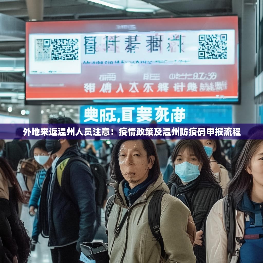 外地来返温州人员注意！疫情政策及温州防疫码申报流程