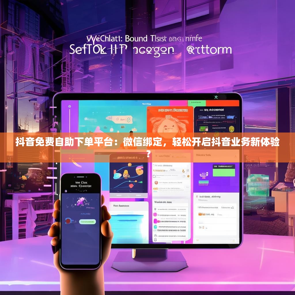 抖音免费自助下单平台:微信绑定,轻松开启抖音业务新体验?