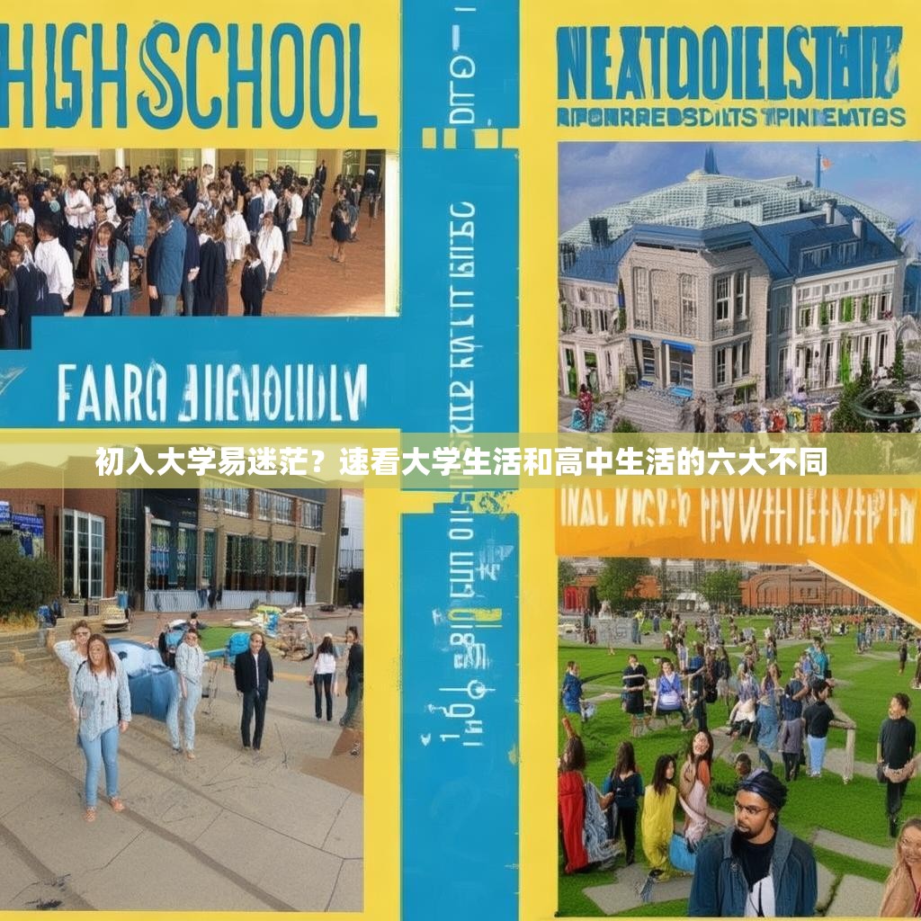 初入大学易迷茫？速看大学生活和高中生活的六大不同