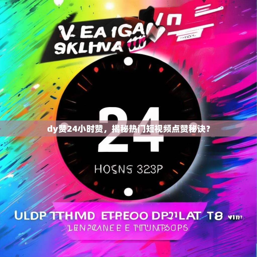 dy赞24小时赞，揭秘热门短视频点赞秘诀？