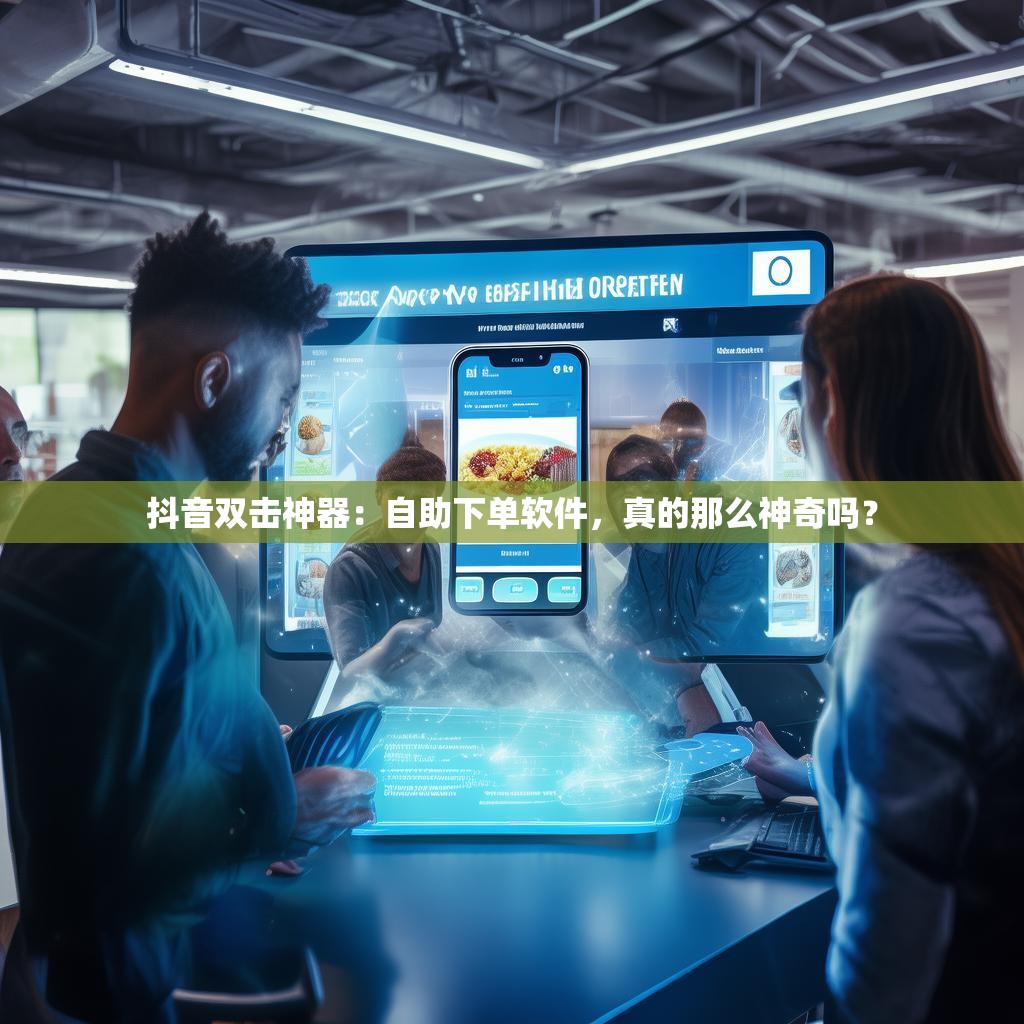 抖音双击神器：自助下单软件，真的那么神奇吗？