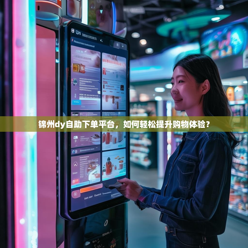 锦州dy自助下单平台，如何轻松提升购物体验？
