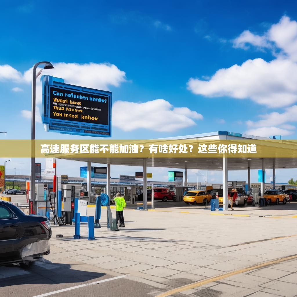 高速服务区能不能加油？有啥好处？这些你得知道