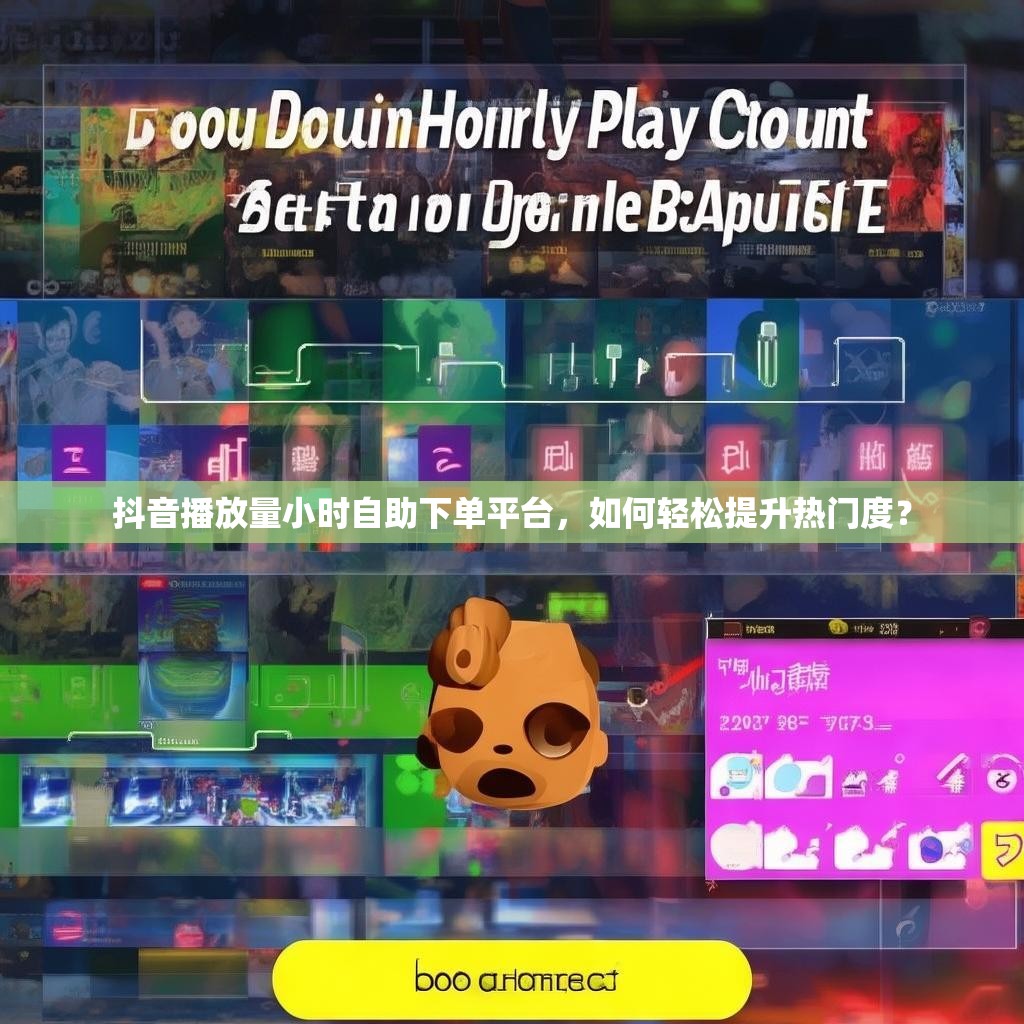 抖音播放量小时自助下单平台，如何轻松提升热门度？