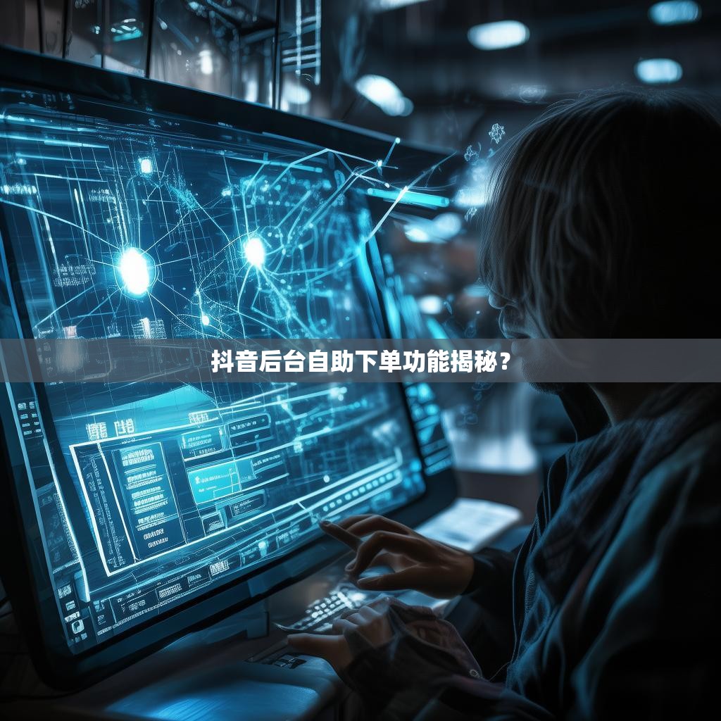 抖音后台自助下单功能揭秘？