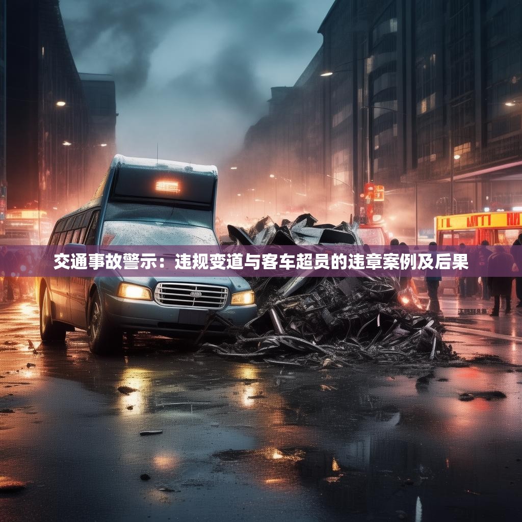交通事故警示：违规变道与客车超员的违章案例及后果