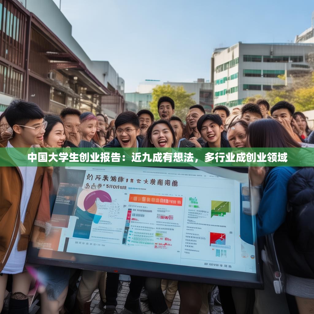 中国大学生创业报告：近九成有想法，多行业成创业领域