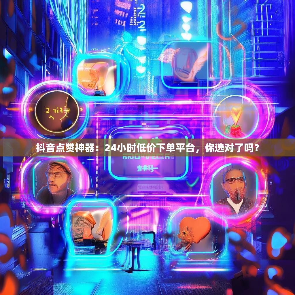 抖音点赞神器:24小时低价下单平台,你选对了吗?