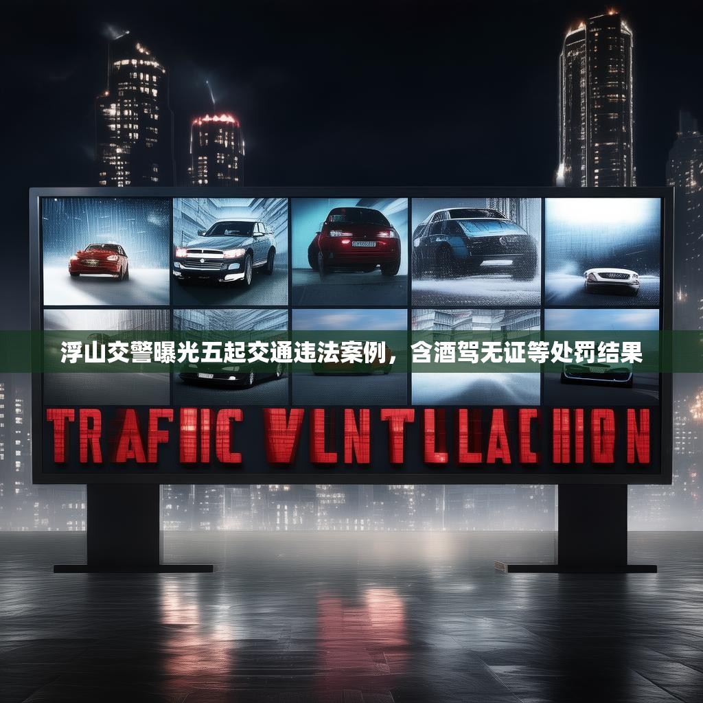 浮山交警曝光五起交通违法案例，含酒驾无证等处罚结果