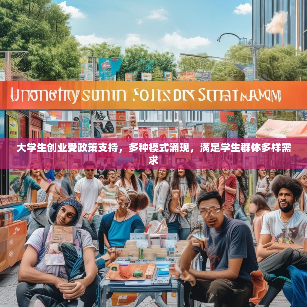 大学生创业受政策支持，多种模式涌现，满足学生群体多样需求