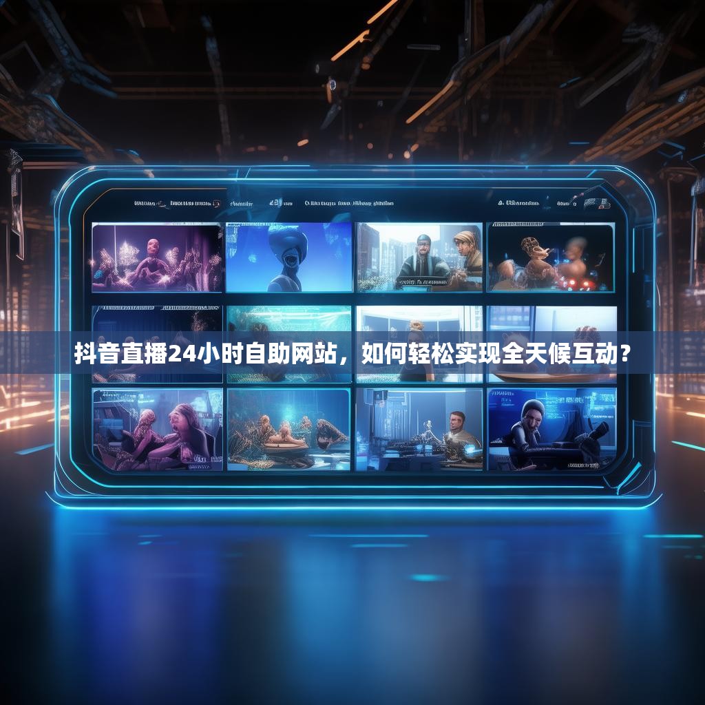 抖音直播24小时自助网站，如何轻松实现全天候互动？