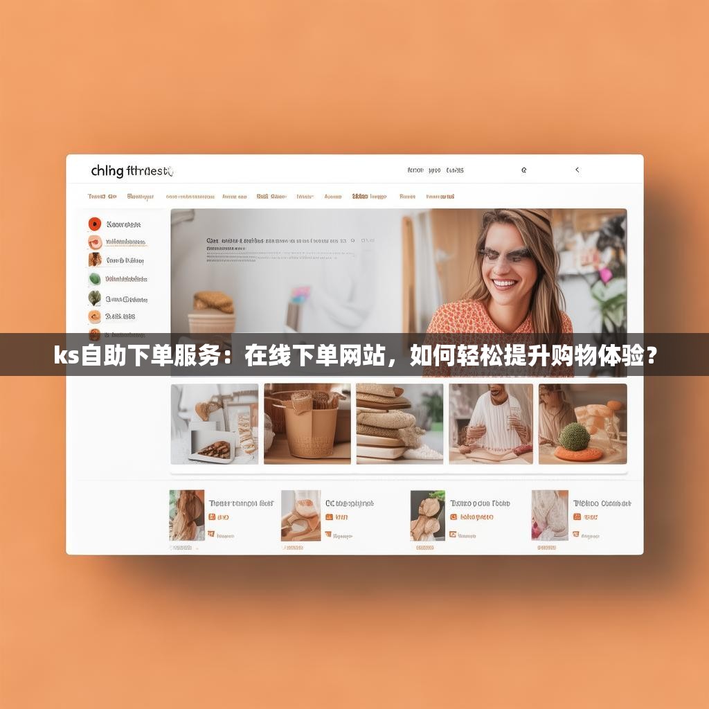 ks自助下单服务：在线下单网站，如何轻松提升购物体验？