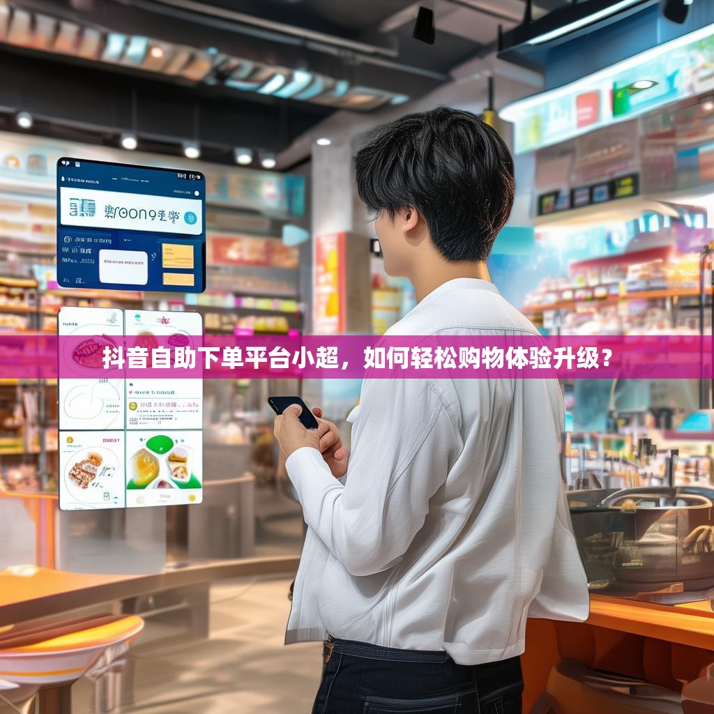 抖音自助下单平台小超，如何轻松购物体验升级？
