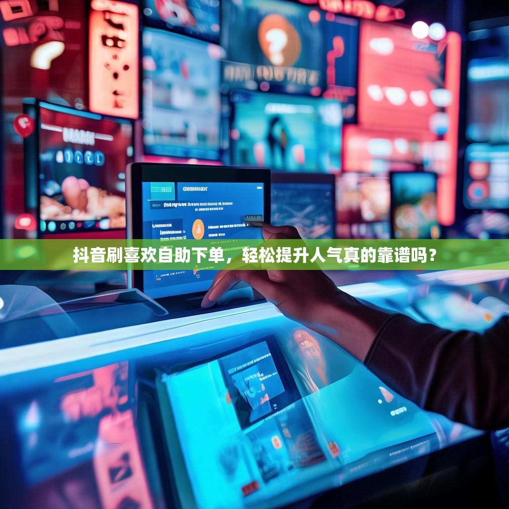 抖音刷喜欢自助下单，轻松提升人气真的靠谱吗？