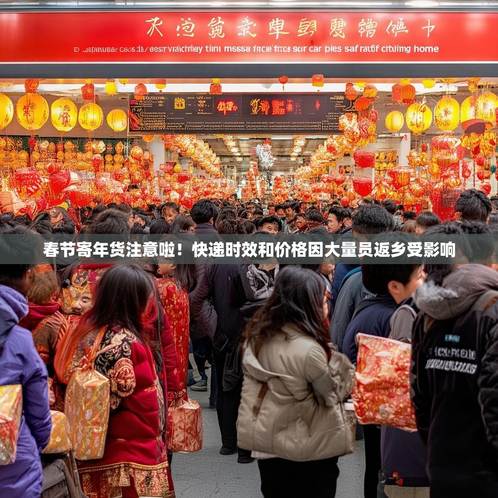 春节寄年货注意啦！快递时效和价格因大量员返乡受影响