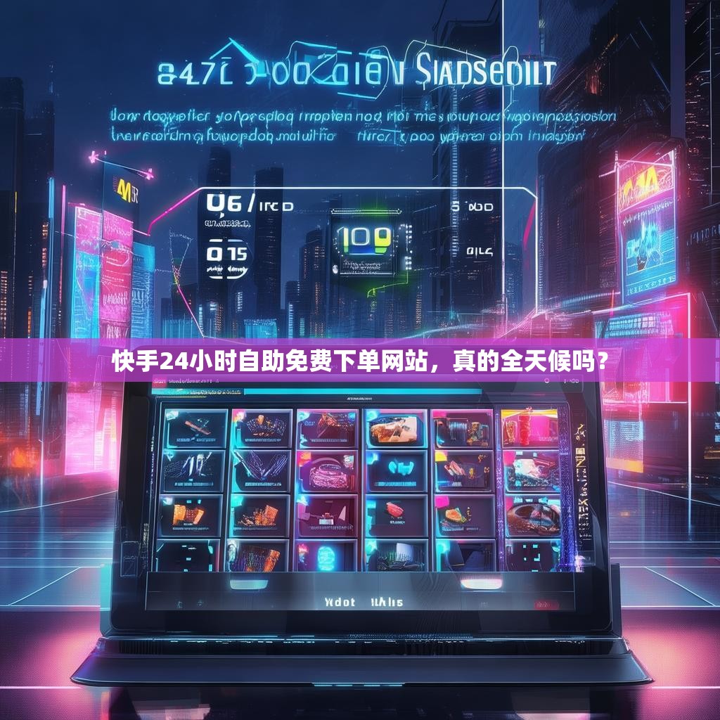 快手24小时自助免费下单网站，真的全天候吗？