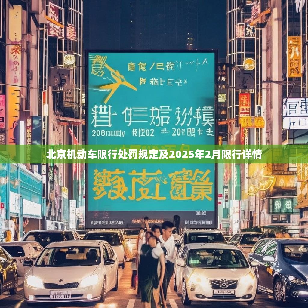 北京机动车限行处罚规定及2025年2月限行详情