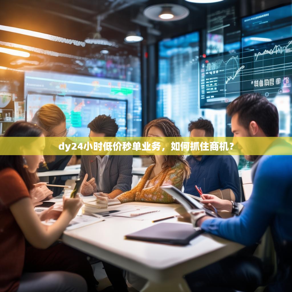 dy24小时低价秒单业务，如何抓住商机？