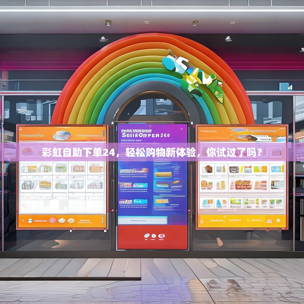 彩虹自助下单24，轻松购物新体验，你试过了吗？