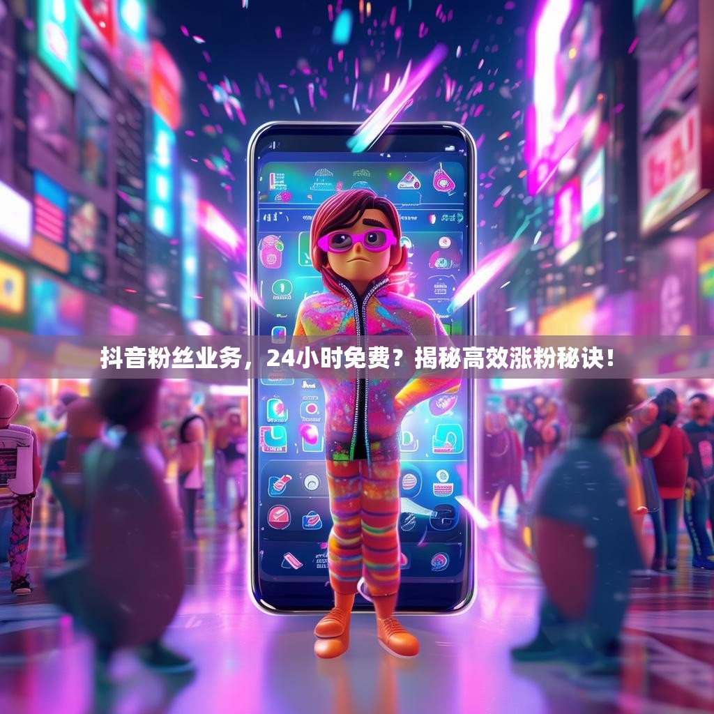抖音粉丝业务，24小时免费？揭秘高效涨粉秘诀！