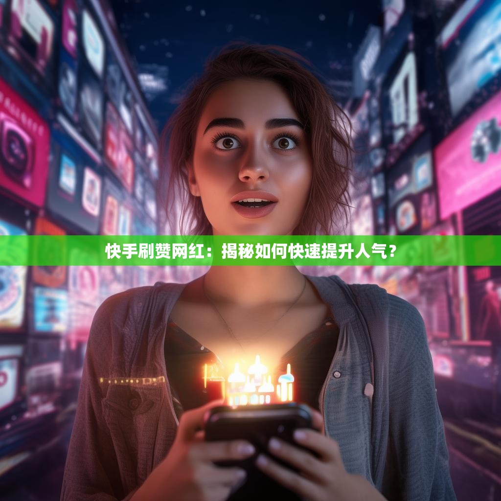 快手刷赞网红：揭秘如何快速提升人气？