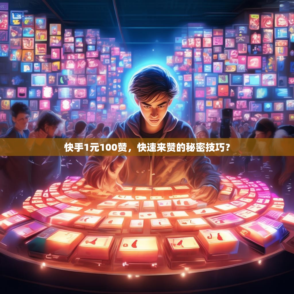 快手1元100赞，快速来赞的秘密技巧？