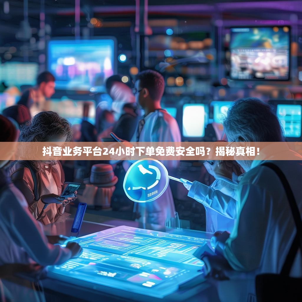 抖音业务平台24小时下单免费安全吗？揭秘真相！