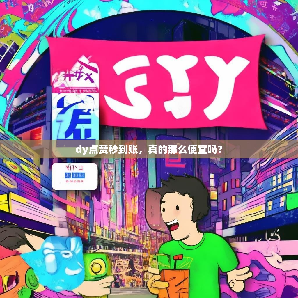 dy点赞秒到账,真的那么便宜吗?