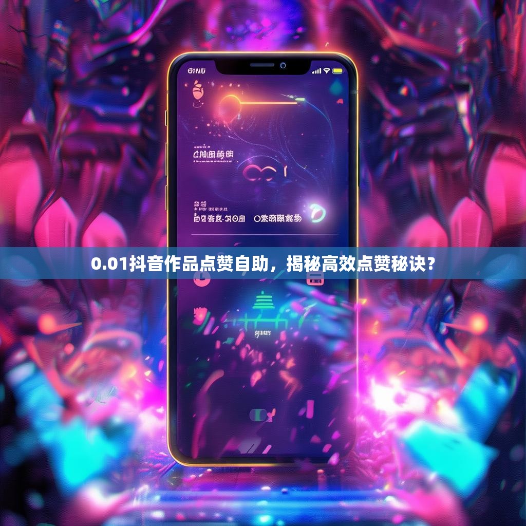 0.01抖音作品点赞自助，揭秘高效点赞秘诀？