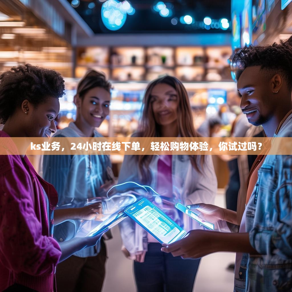 ks业务，24小时在线下单，轻松购物体验，你试过吗？