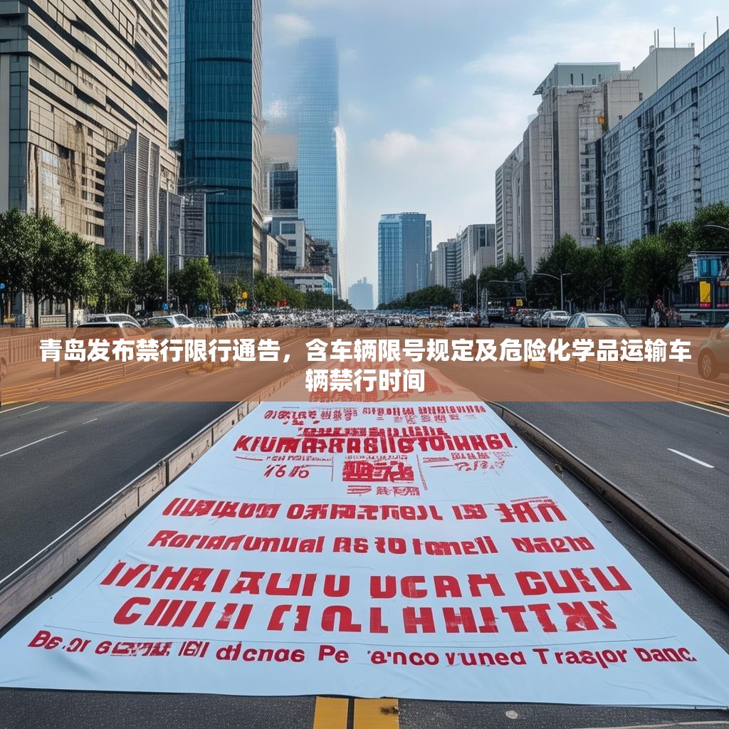 青岛发布禁行限行通告，含车辆限号规定及危险化学品运输车辆禁行时间