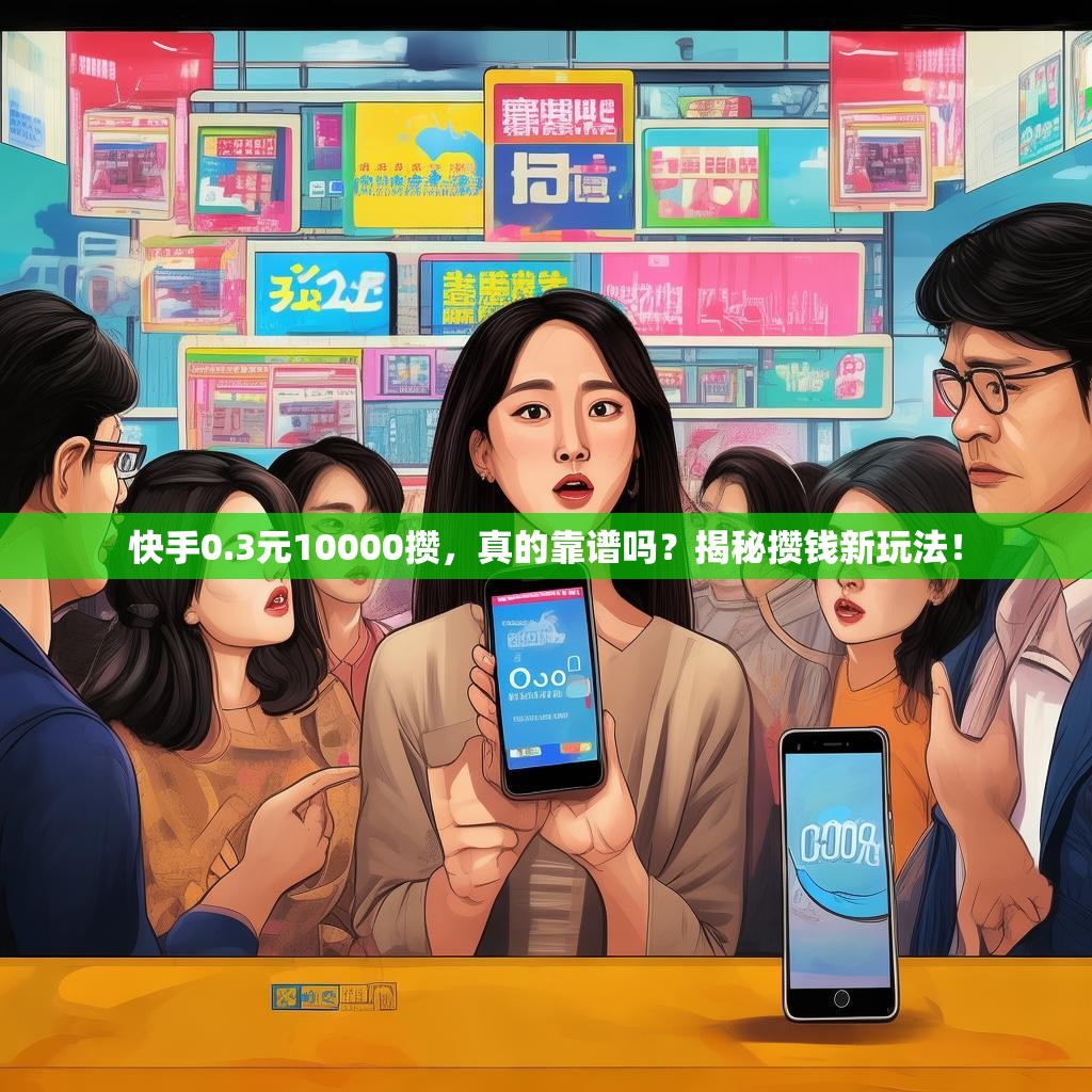 快手0.3元10000攒,真的靠谱吗?揭秘攒钱新玩法!