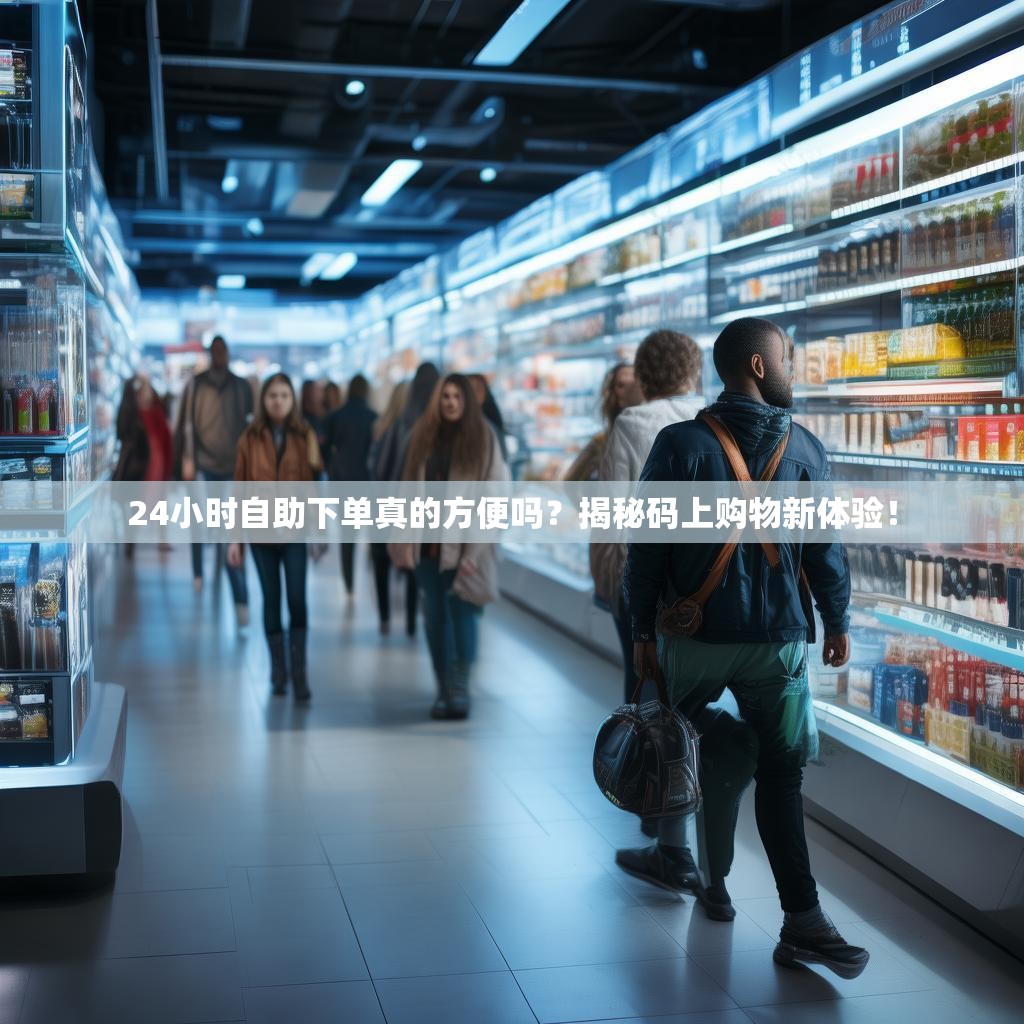 24小时自助下单真的方便吗？揭秘码上购物新体验！