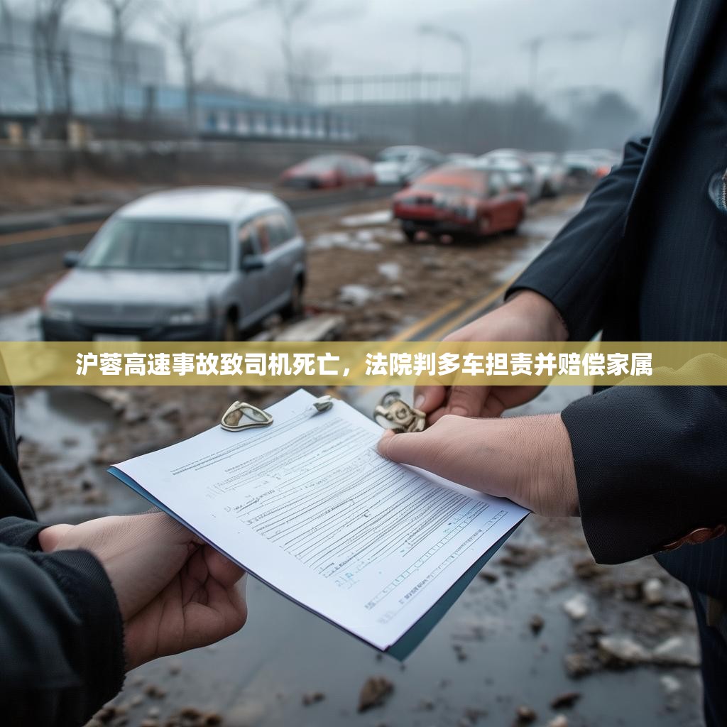 沪蓉高速事故致司机死亡，法院判多车担责并赔偿家属
