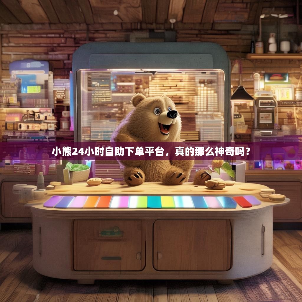 小熊24小时自助下单平台，真的那么神奇吗？