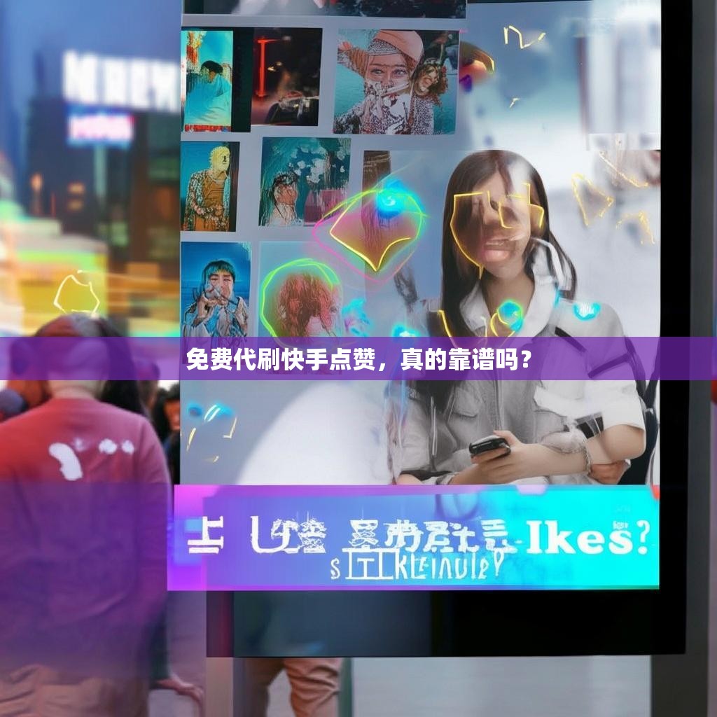 免费代刷快手点赞，真的靠谱吗？