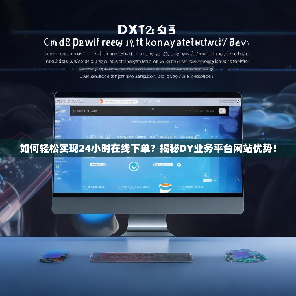 如何轻松实现24小时在线下单？揭秘DY业务平台网站优势！
