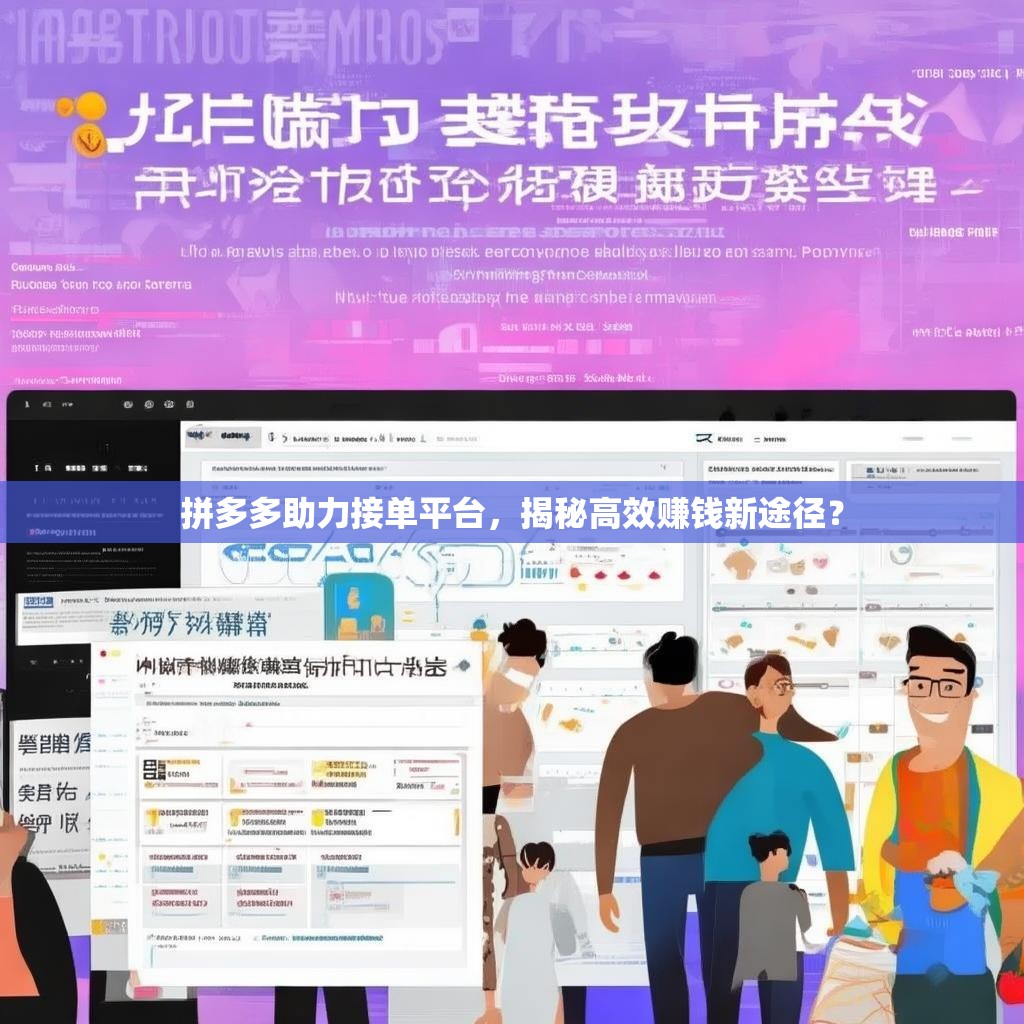 拼多多助力接单平台，揭秘高效赚钱新途径？