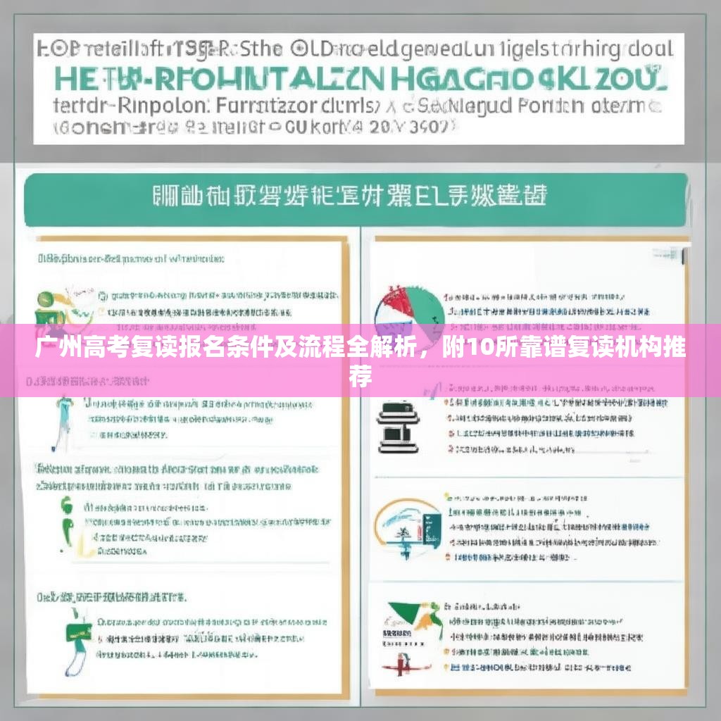 广州高考复读报名条件及流程全解析，附10所靠谱复读机构推荐